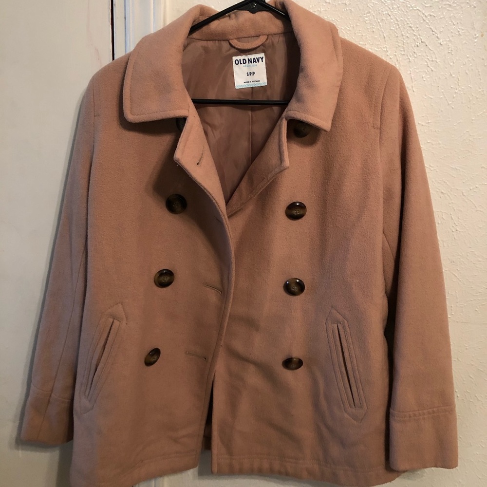 Tan Old Navy Blazer/Jacket- Size Small